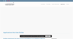 Desktop Screenshot of nuit-des-etoiles.fr